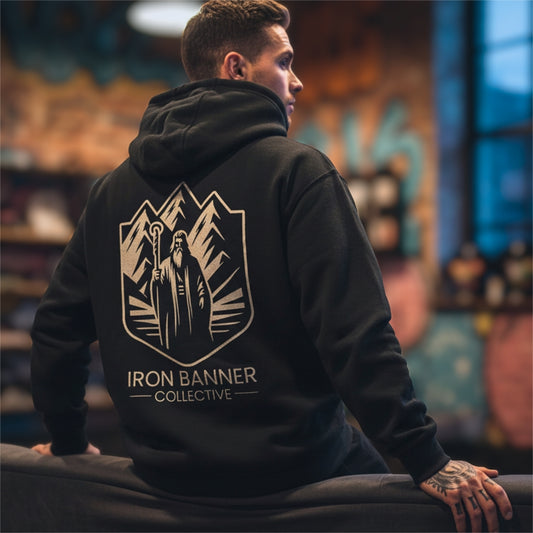 Iron Banner Collective™ Official Logo Hoodie – Premium Streetwear