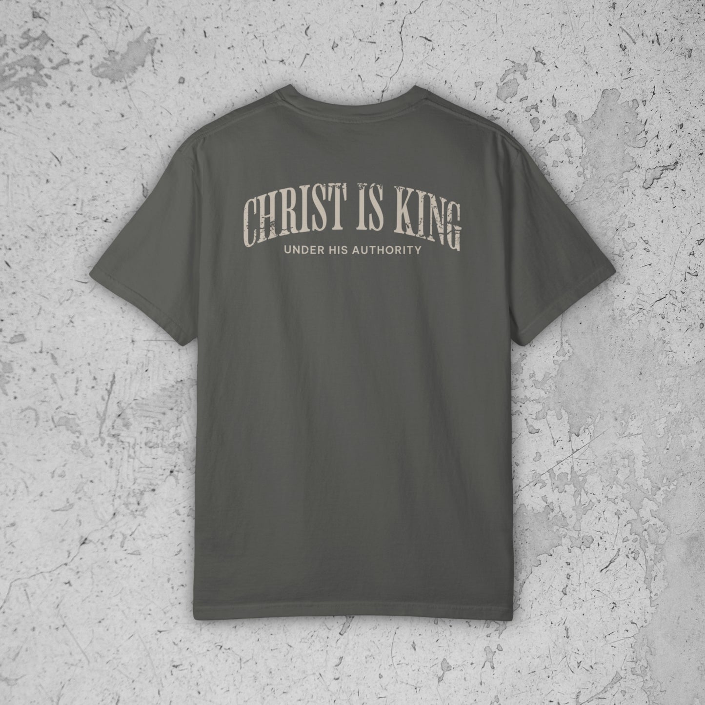 Christ Is King Tee – Premium Streetwear T-Shirt