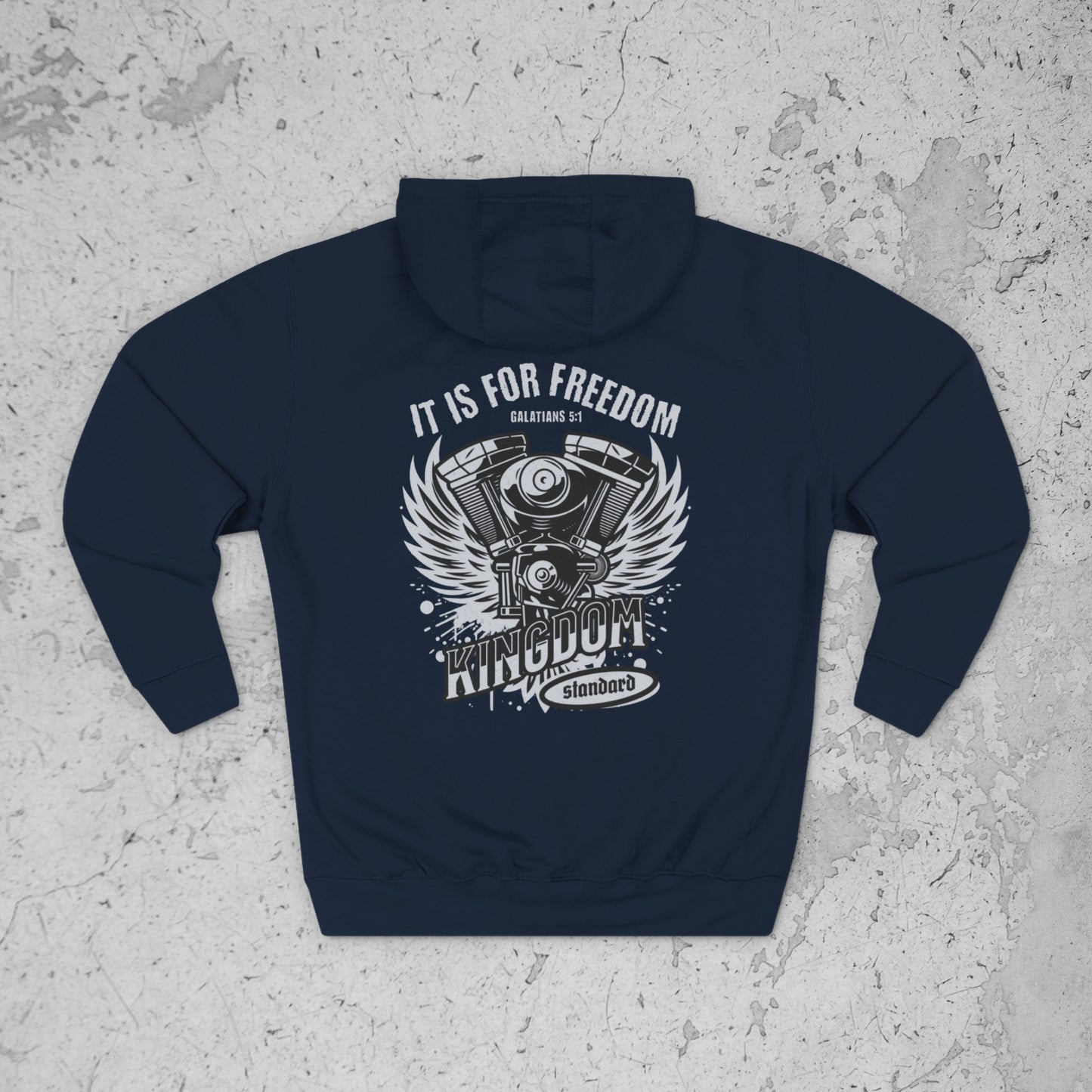 Galatians 5:1 Freedom Hoodie – Premium Streetwear