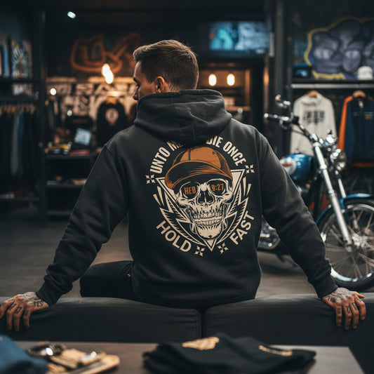 Unto Men to Die Once Hoodie – Premium Streetwear