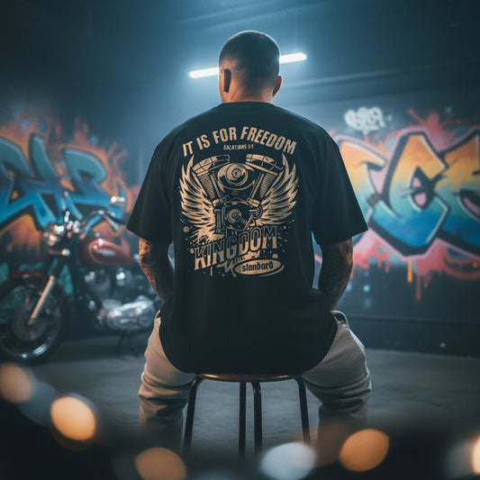 Galatians 5:1 Freedom Tee – Premium Streetwear T-Shirt