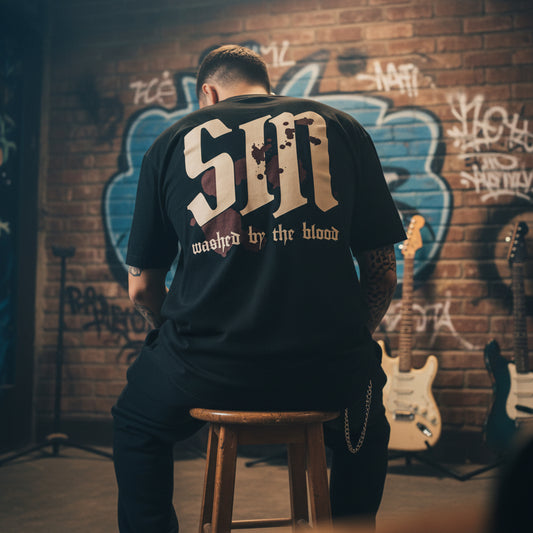 Washed by the Blood Tee – Premium Streetwear T-Shirt