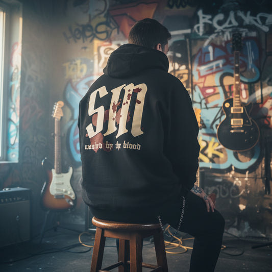 Washed by the Blood Hoodie – Premium Streetwear