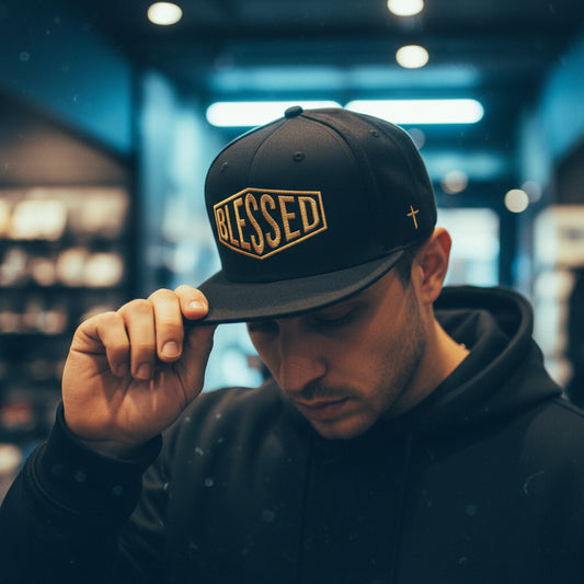 Blessed Snapback Cap – Premium Headwear