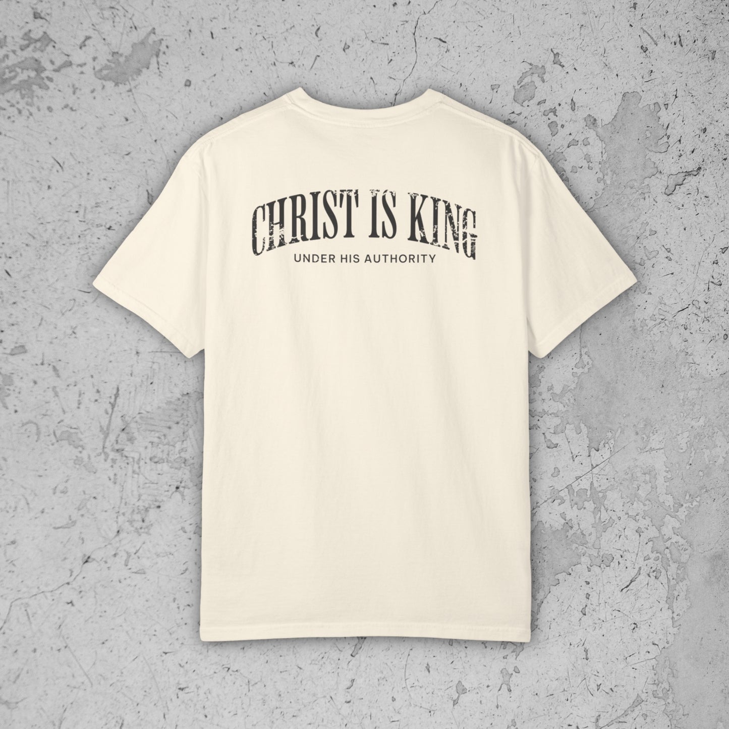 Christ Is King Tee – Premium Streetwear T-Shirt