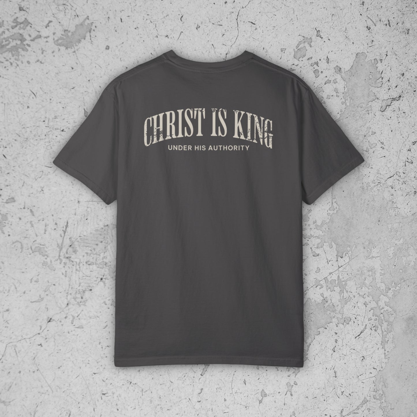 Christ Is King Tee – Premium Streetwear T-Shirt