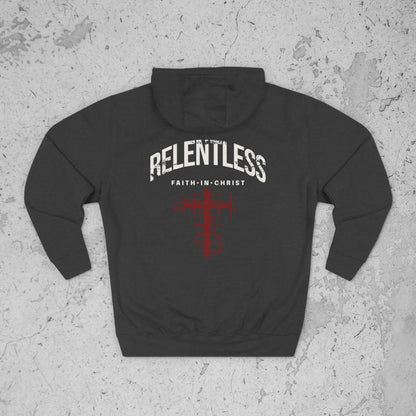 Relentless Faith In Christ Hoodie – Premium Streetwear
