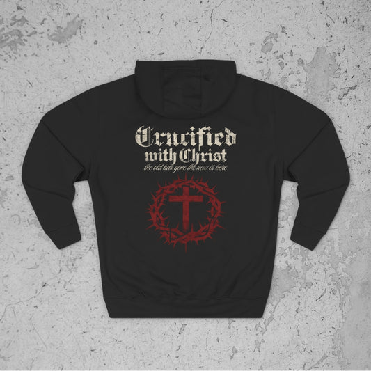 Crucified with Christ Hoodie – Premium Streetwear