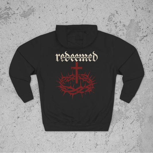 Redeemed Cross Hoodie – Premium Streetwear