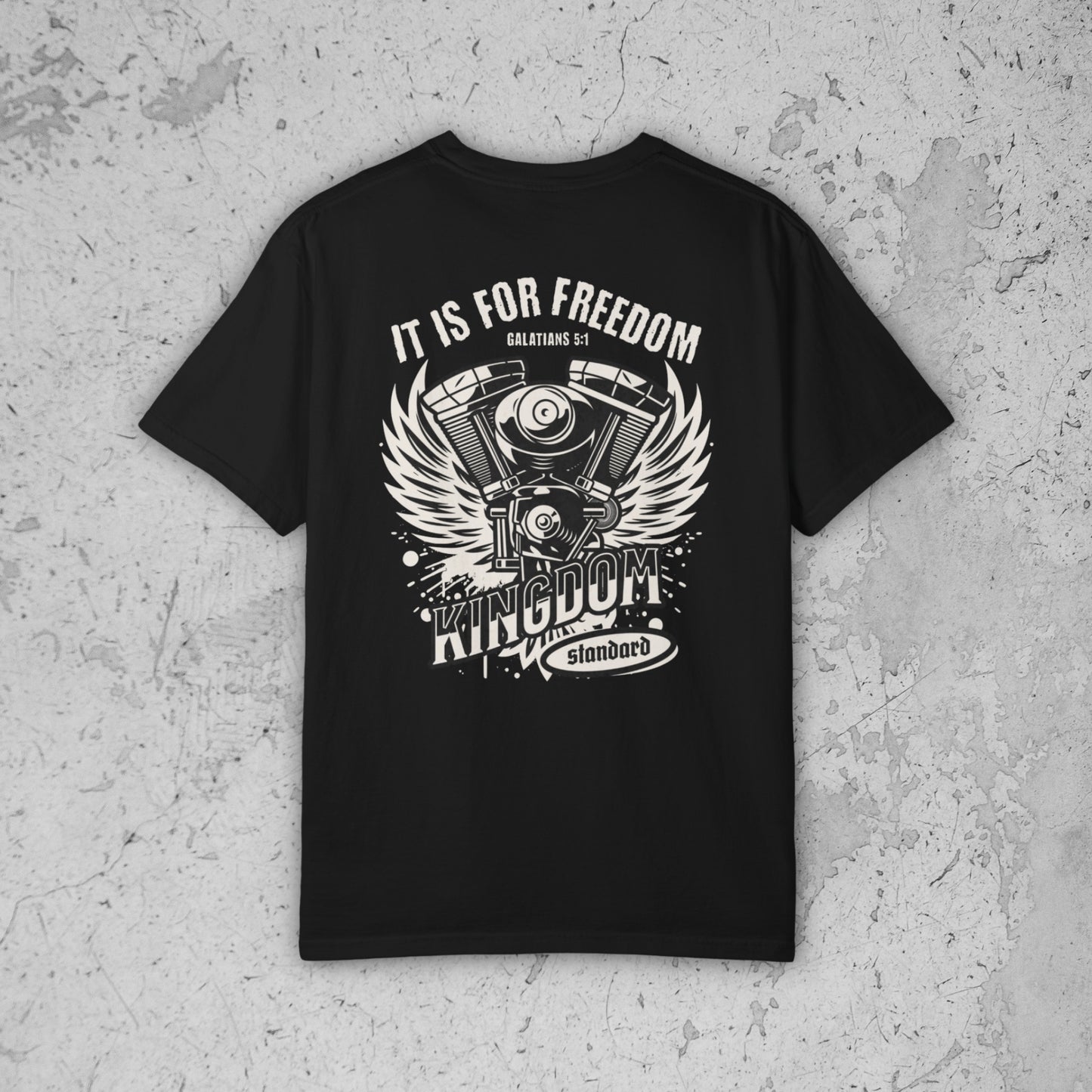 Galatians 5:1 Freedom Tee – Premium Streetwear T-Shirt