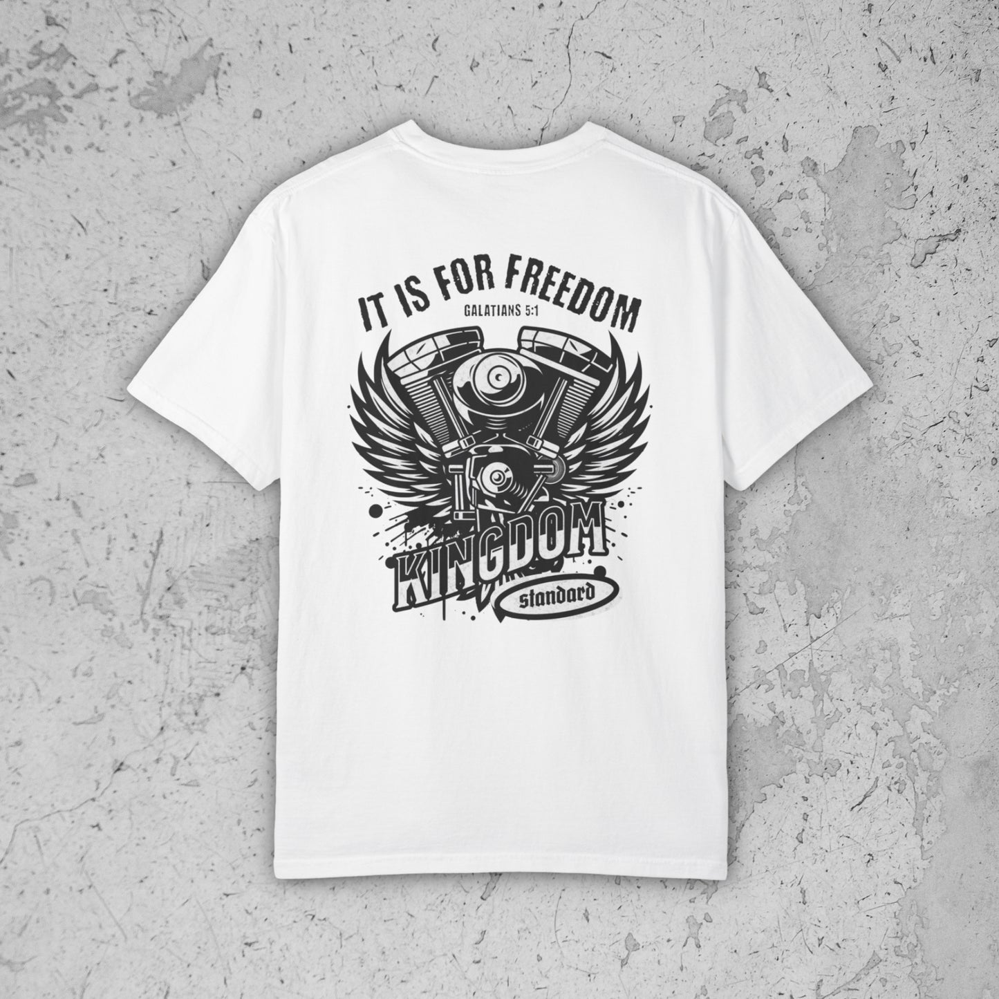 Galatians 5:1 Freedom Tee – Premium Streetwear T-Shirt