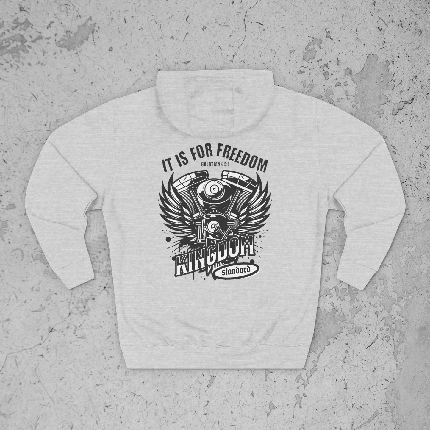 Galatians 5:1 Freedom Hoodie – Premium Streetwear