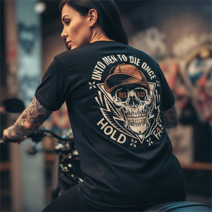 Unto Men to Die Once Tee – Premium Streetwear T-Shirt