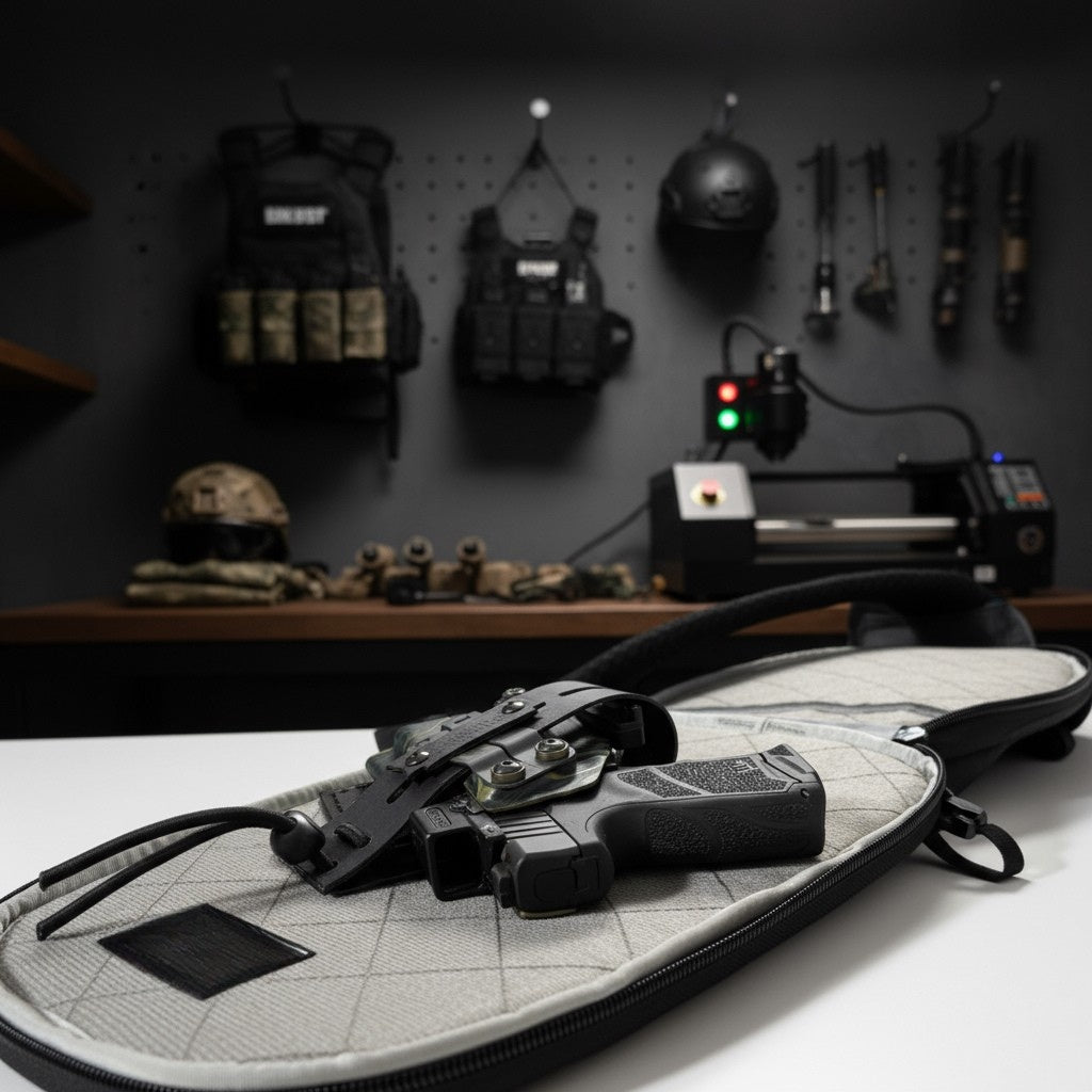 Arlington Project – Modular Adjustable IWB Holster Mount for Loop-Lined EDC Bags