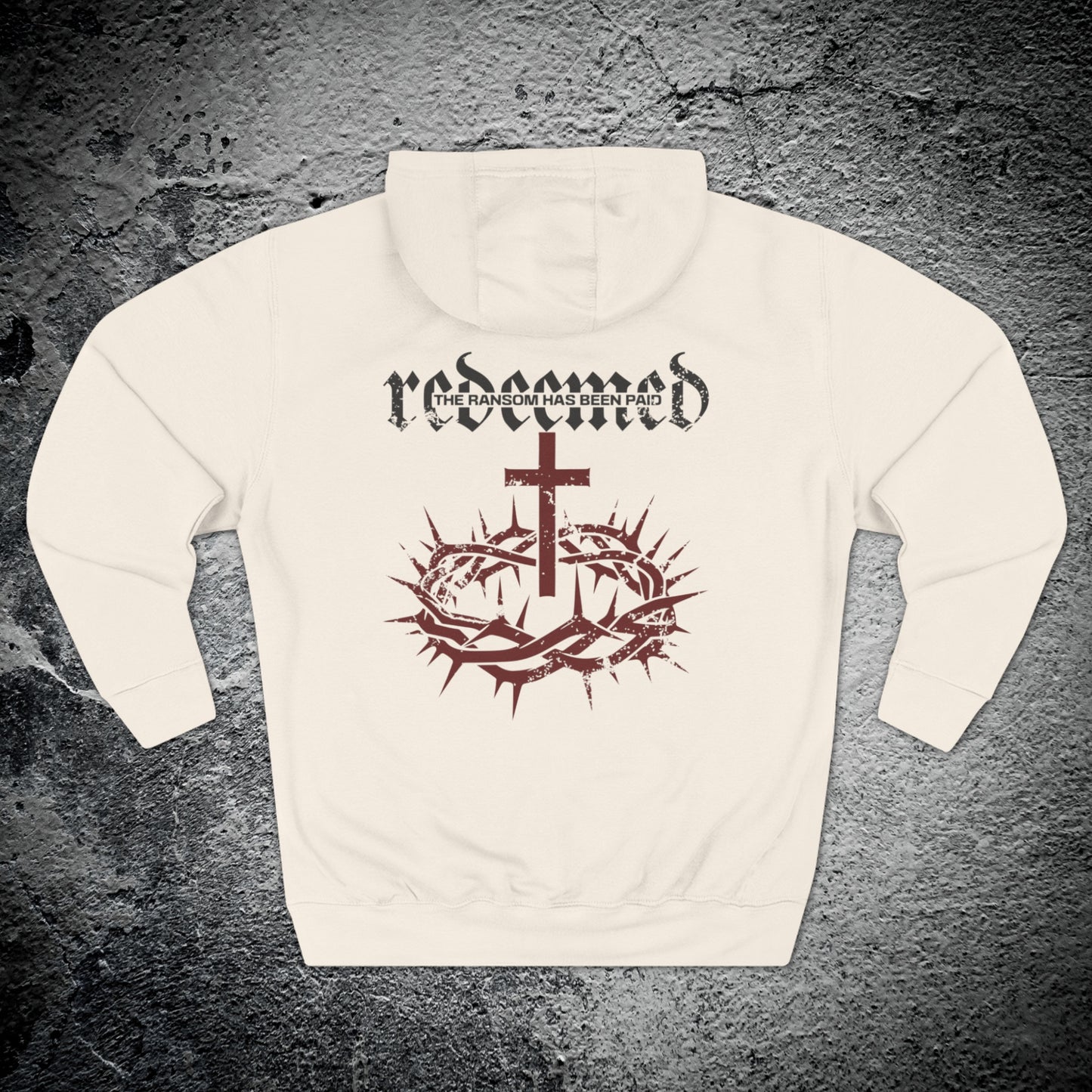 Redeemed Cross Hoodie – Premium Streetwear