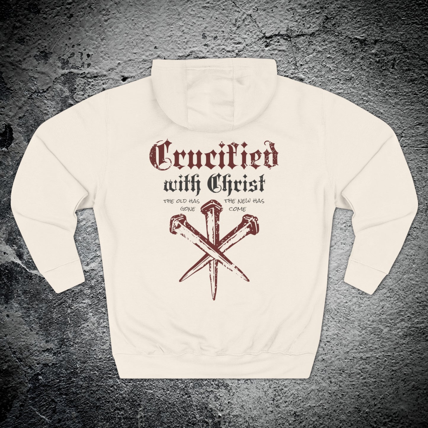 Crucified with Christ Hoodie – Premium Streetwear