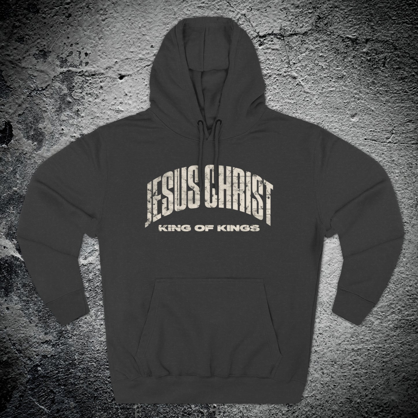 Jesus Christ King of Kings Hoodie – Premium Streetwear