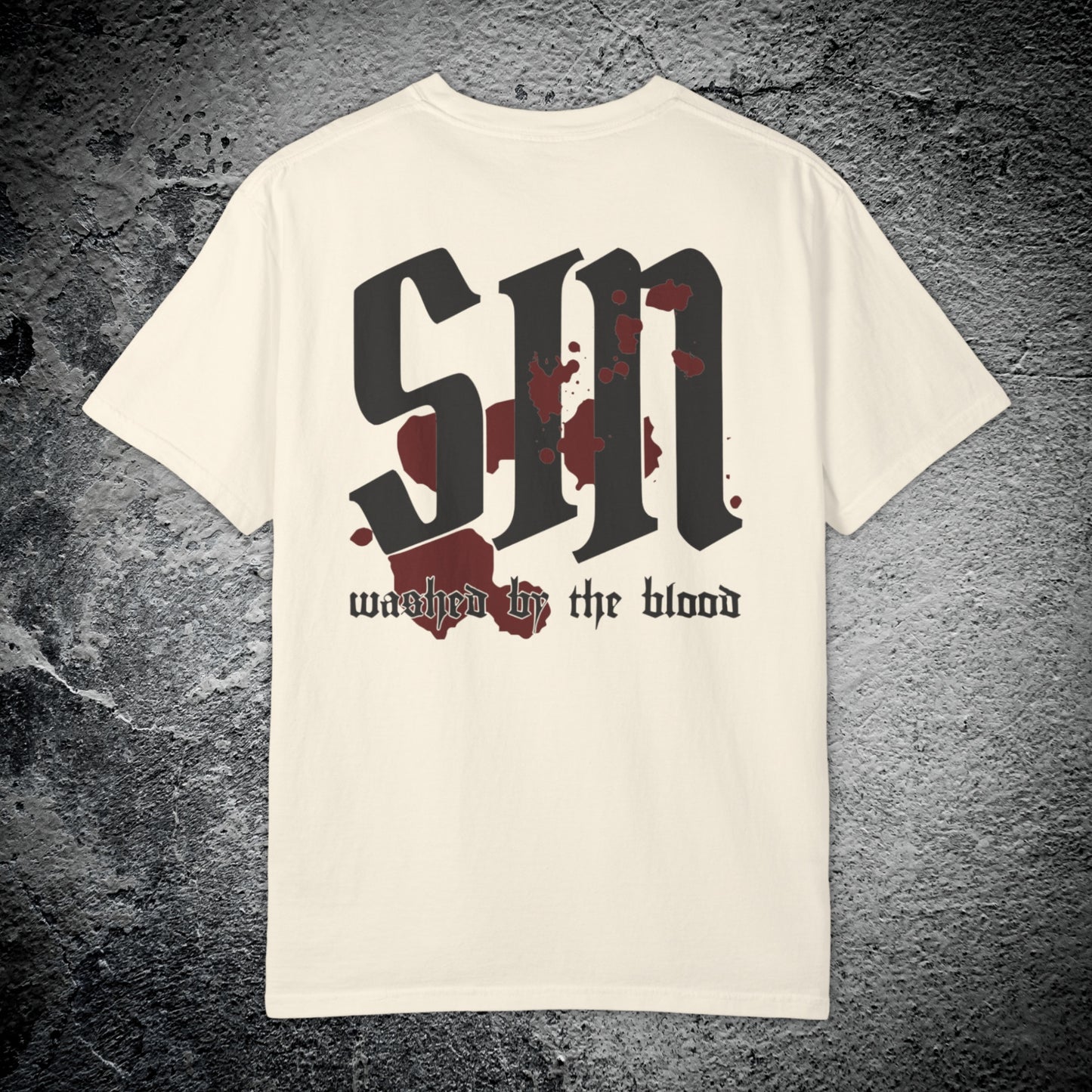 Washed by the Blood Tee – Premium Streetwear T-Shirt