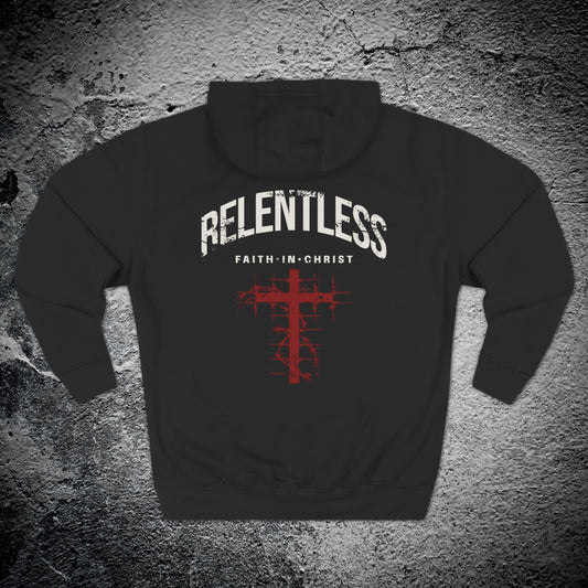 Relentless Faith In Christ Hoodie – Premium Streetwear