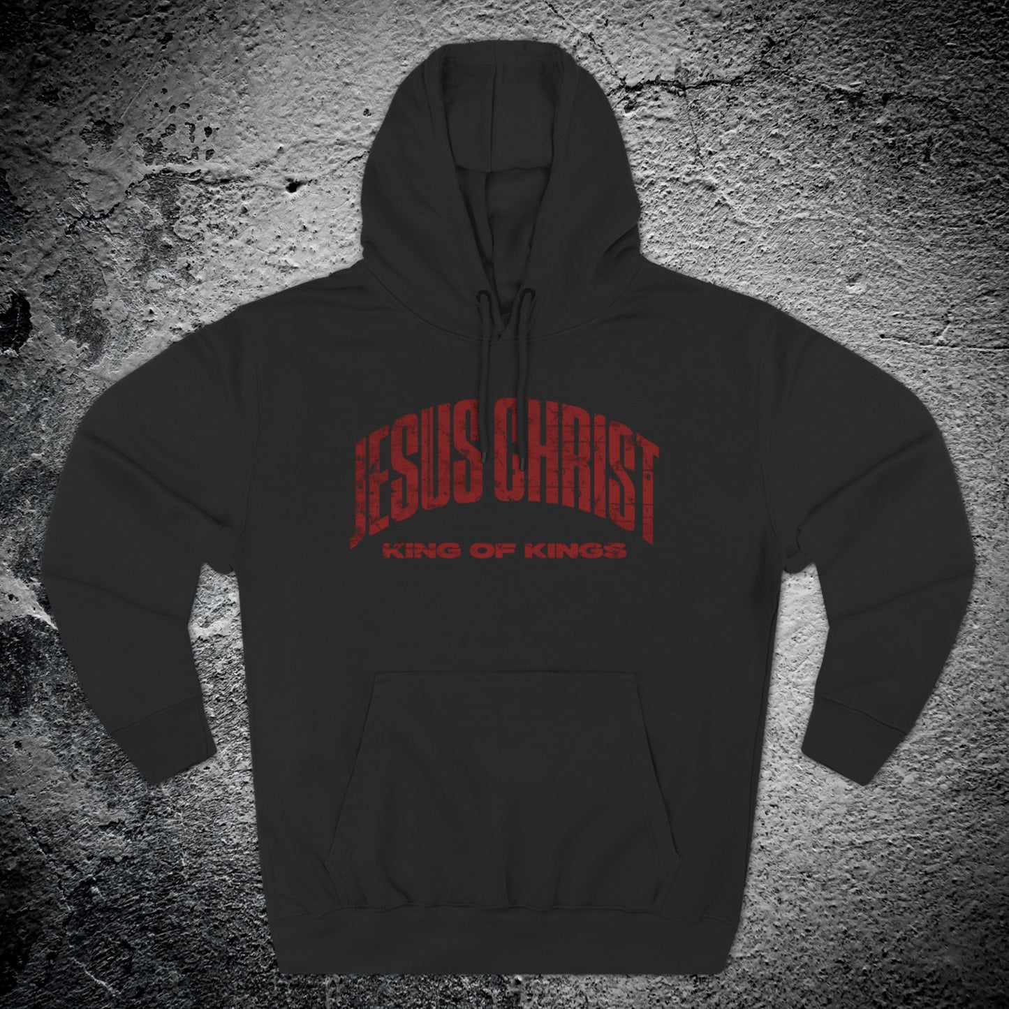 Jesus Christ King of Kings Hoodie – Premium Streetwear