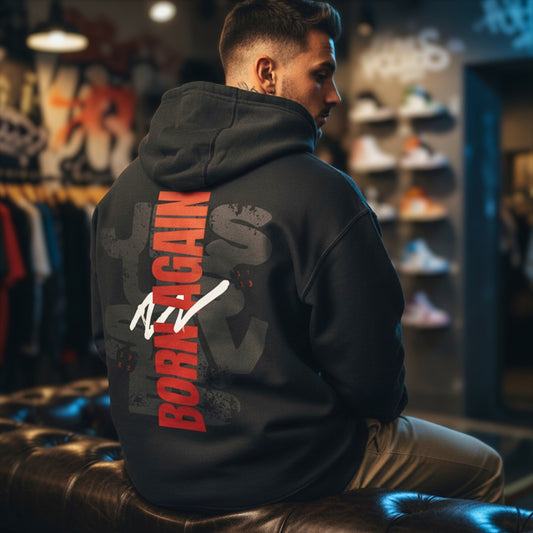 Born Again Hoodie – Premium Streetwear