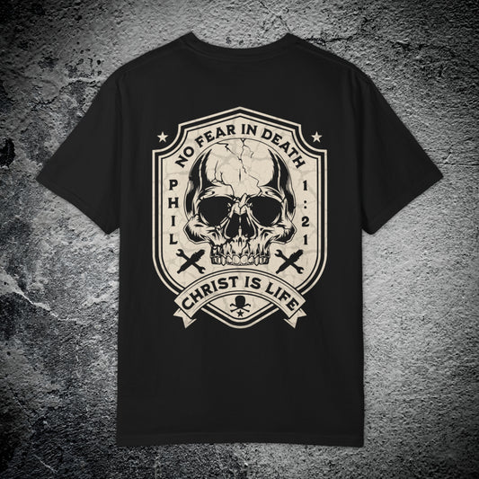 No Fear in Death Tee – Premium Streetwear T-Shirt