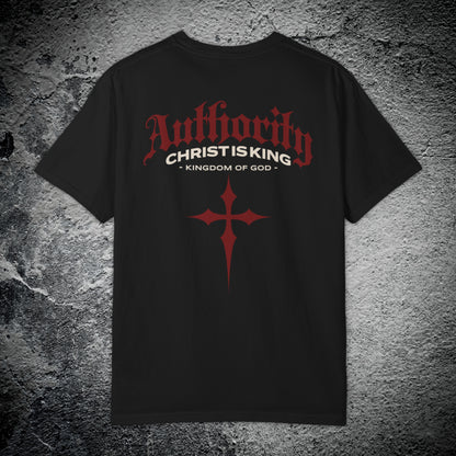 Authority Christ Is King Tee – Premium Streetwear T-Shirt
