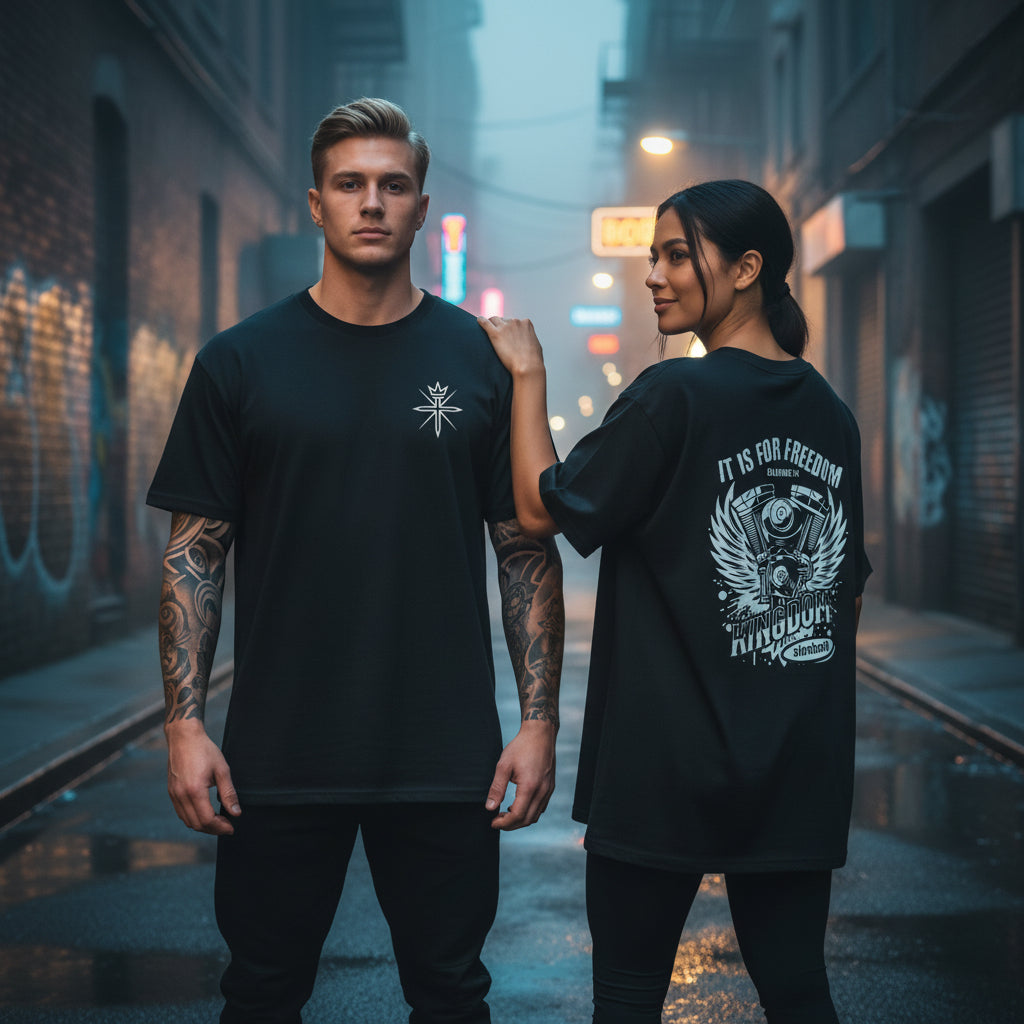 Galatians 5:1 Freedom Tee – Premium Streetwear T-Shirt