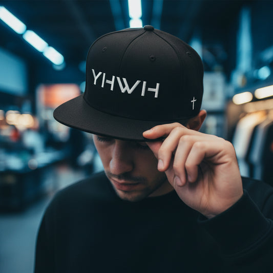 YHWH Snapback Cap – Premium Headwear