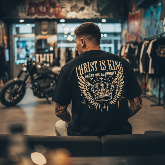 Christ Is King Tee – Premium Streetwear T-Shirt