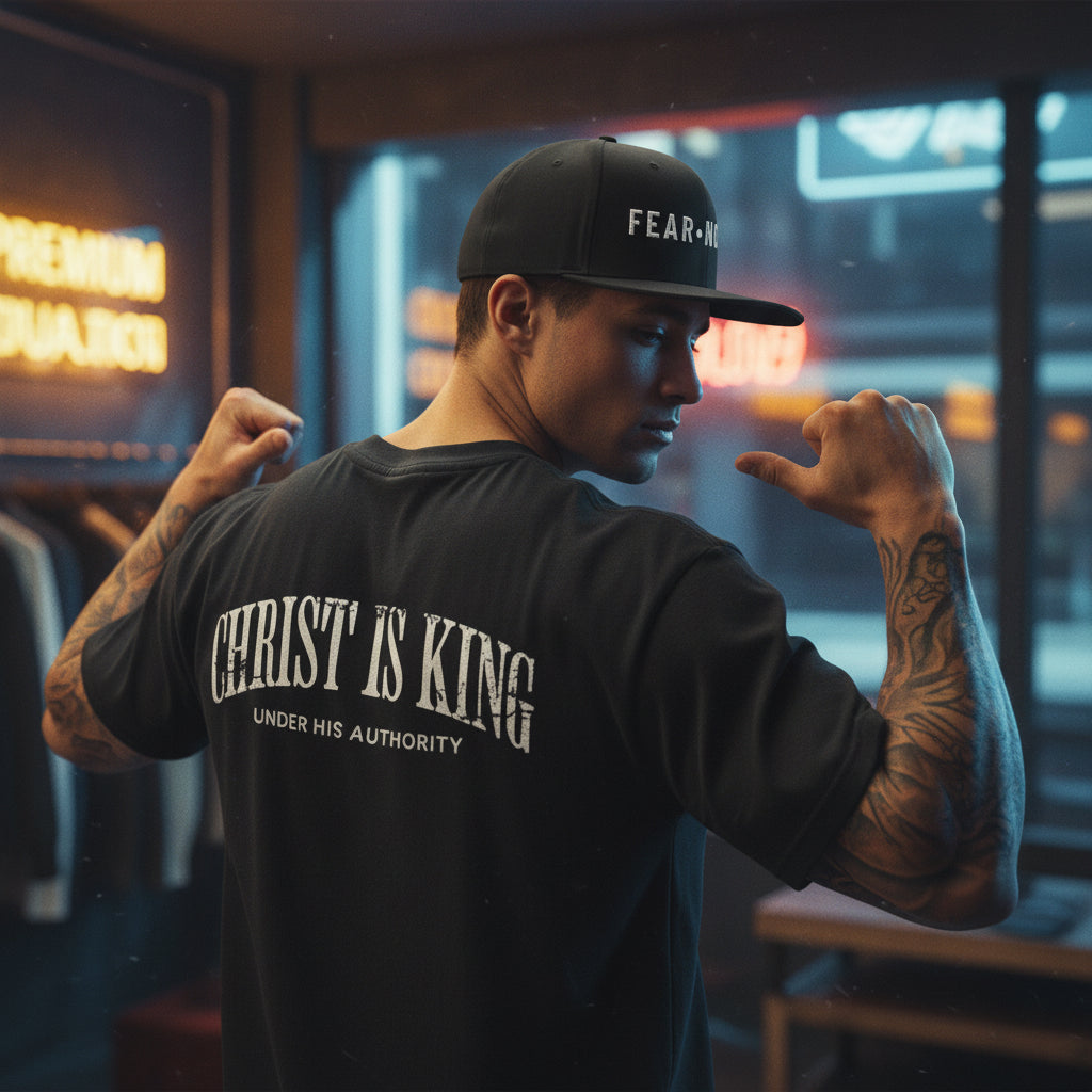 Christ Is King Tee – Premium Streetwear T-Shirt