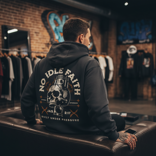 No Idle Faith Hoodie – Premium Streetwear