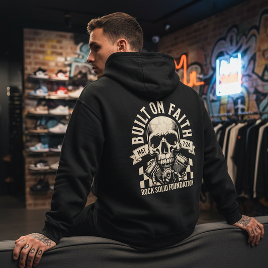 Built on Faith Hoodie – Premium Streetwear