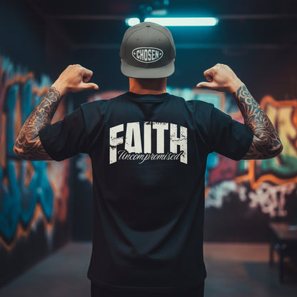 Faith Uncompromised Tee – Premium Streetwear T-Shirt