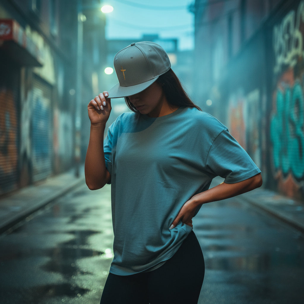 Minimalist Cross Cap – Premium Headwear