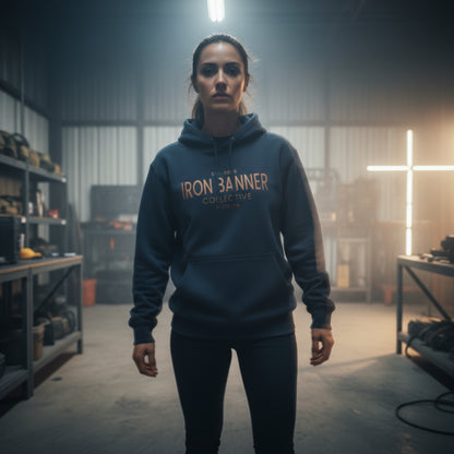 Iron Banner Collective™ LS14001 Established 2025 Hoodie – Florida Christian Streetwear Graphic Hoodie