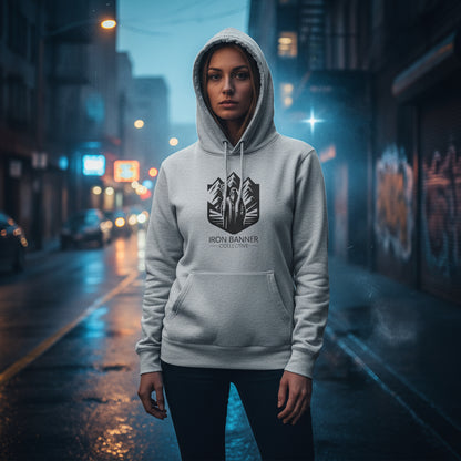 Iron Banner Collective™ Official Logo Hoodie – Lane Seven LS14001 Premium Streetwear