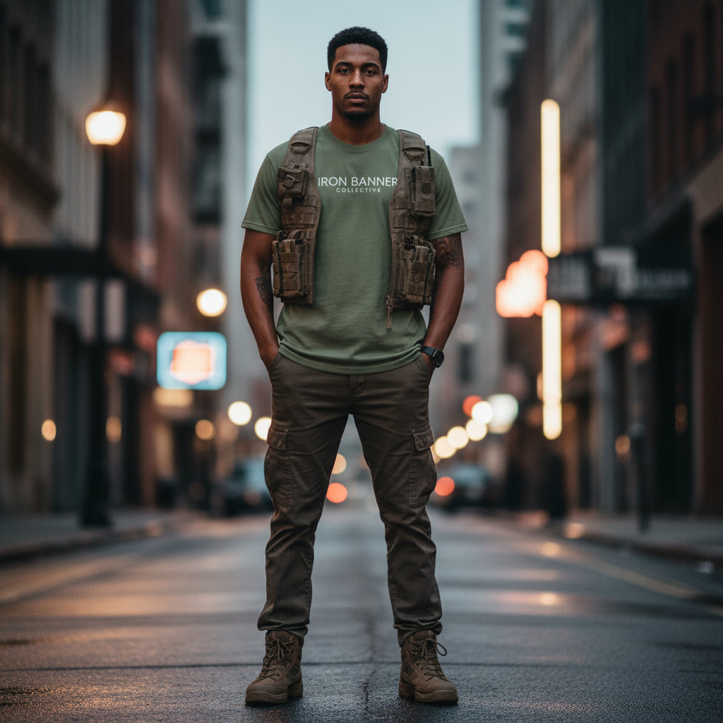 Iron Banner Collective™ Moses Parting the Red Sea Tee – Comfort Colors 1717 Premium Streetwear T-Shirt