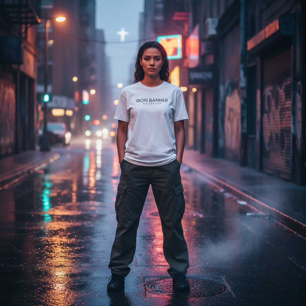 Iron Banner Collective™ Moses Parting the Red Sea Tee – Comfort Colors 1717 Premium Streetwear T-Shirt