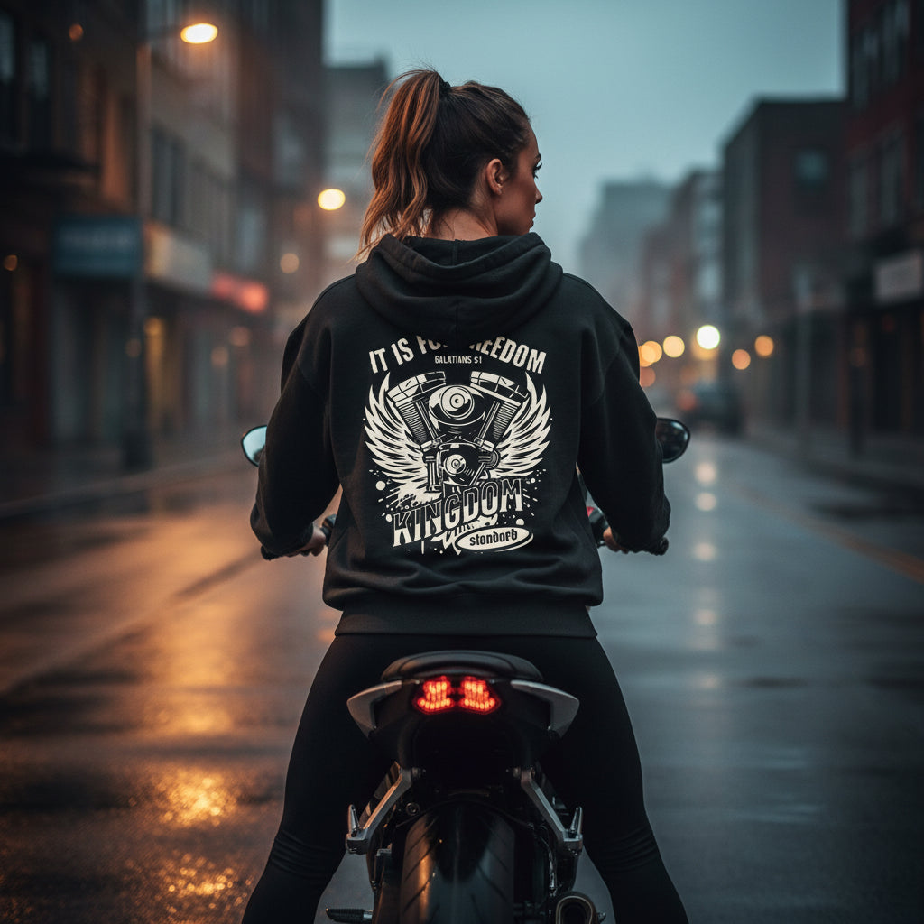 Galatians 5:1 Freedom Hoodie – Premium Streetwear