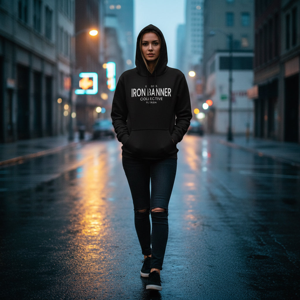 Iron Banner Collective™ Established 2025 Hoodie – Premium Streetwear