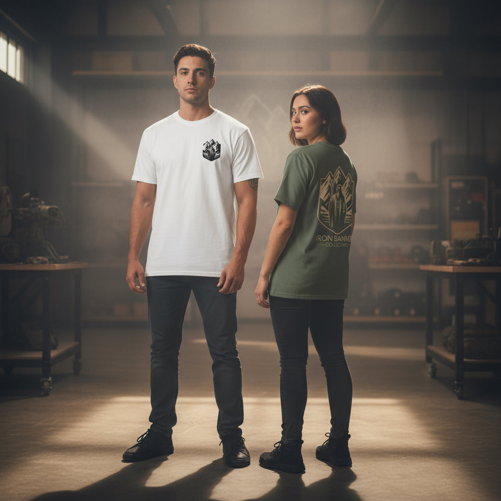 Iron Banner Collective™ Official Logo Tee – Comfort Colors 1717 Premium Streetwear T-Shirt