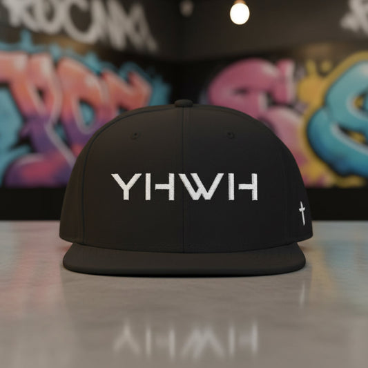YHWH Snapback Cap – Premium Headwear