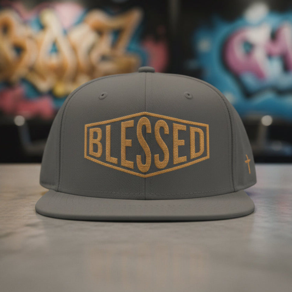 Blessed Snapback Cap – Premium Headwear