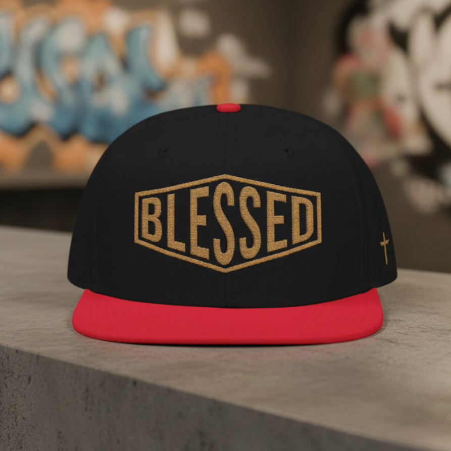 Blessed Snapback Cap – Premium Headwear