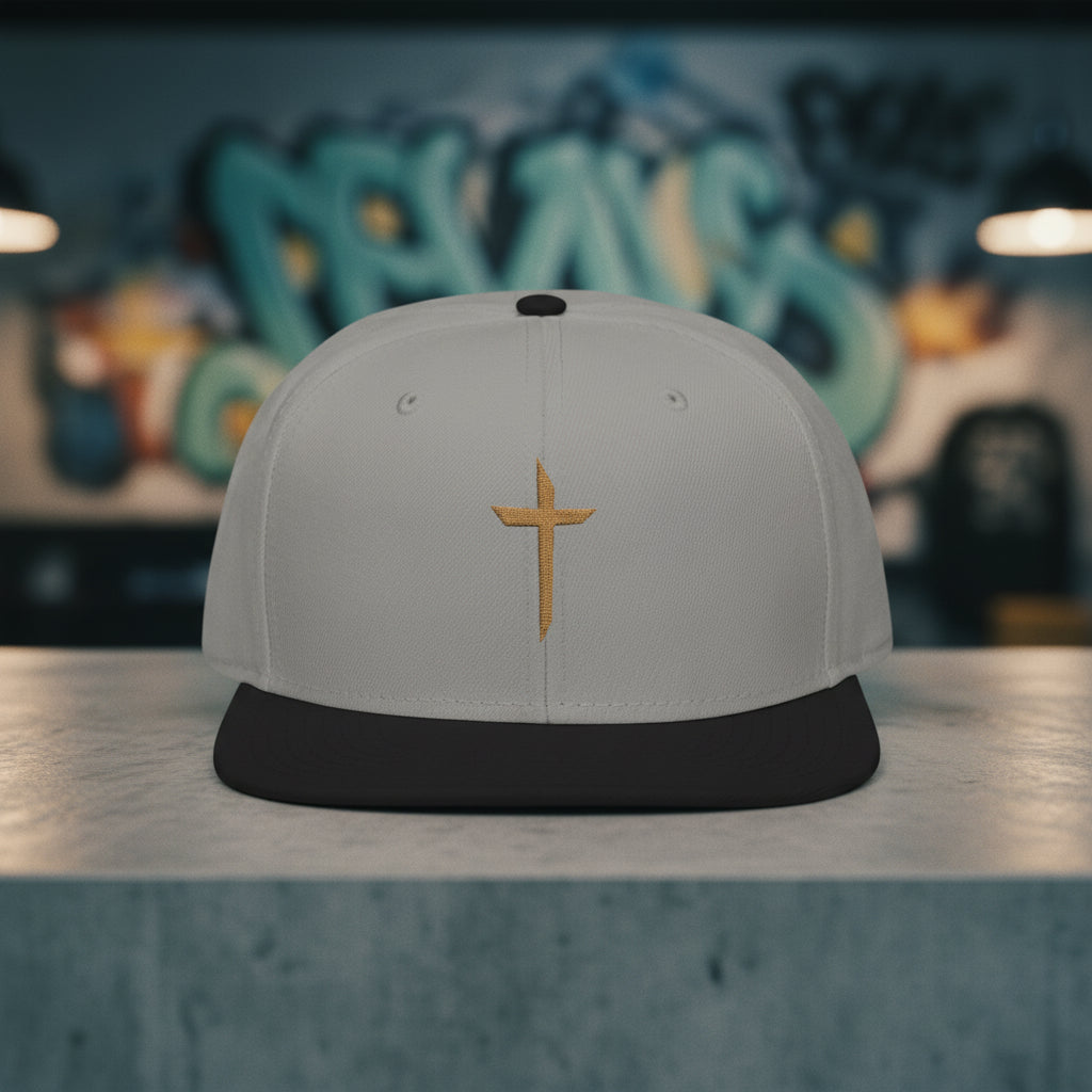 Minimalist Cross Cap – Premium Headwear