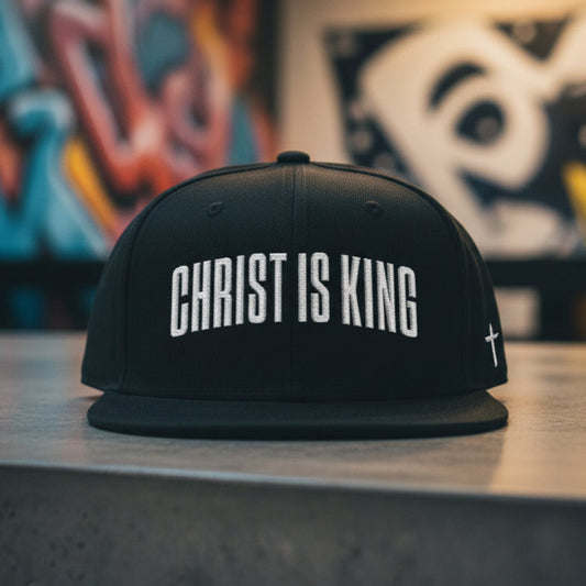Christ Is King Snapback Cap – Premium Headwear
