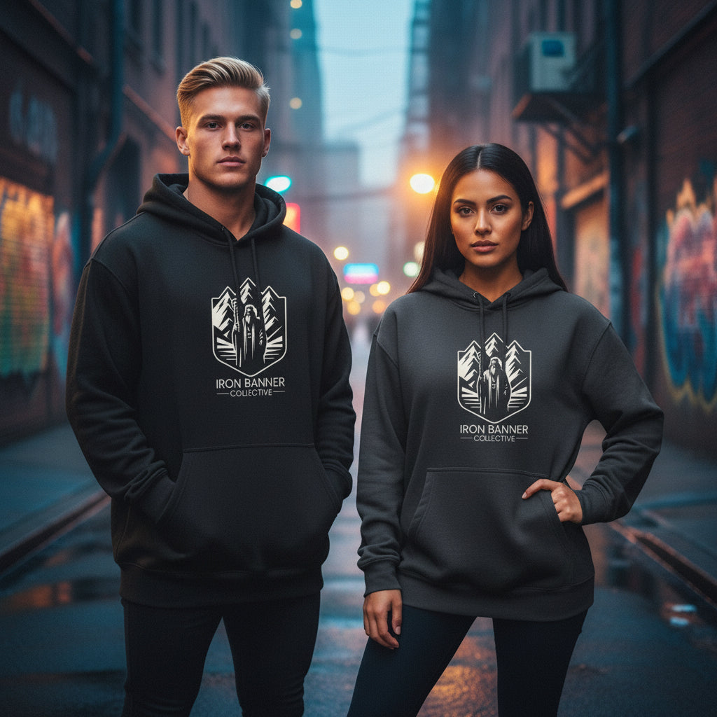 Iron Banner Collective™ Official Logo Hoodie – Premium Streetwear