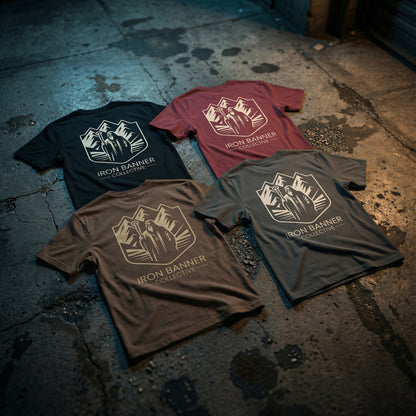 Iron Banner Collective™ Official Logo Tee – Premium Streetwear T-Shirt