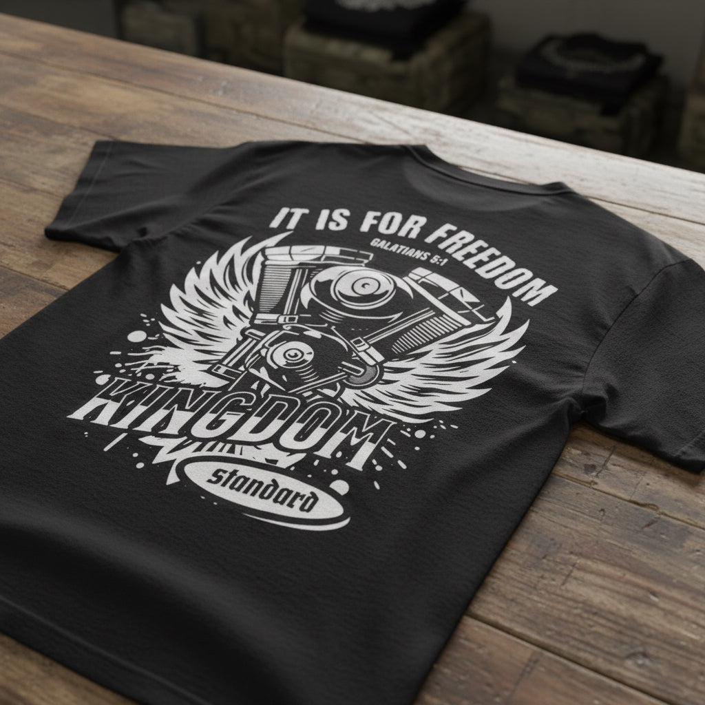 Galatians 5:1 Freedom Tee – Premium Streetwear T-Shirt
